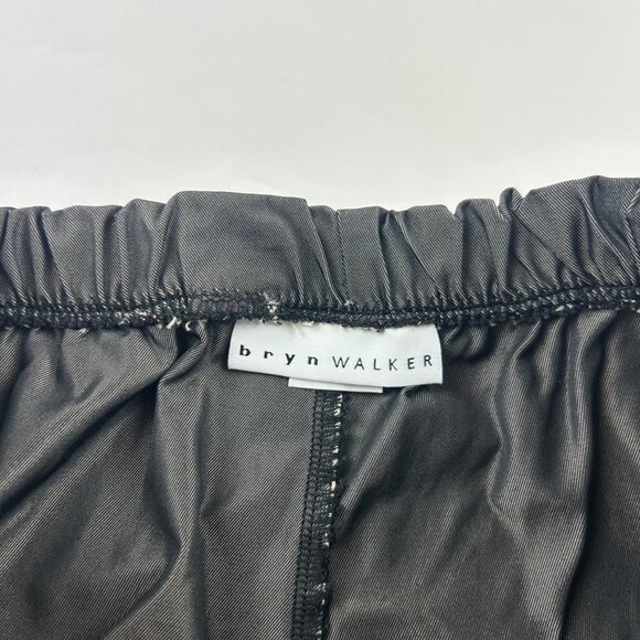 Bryn Walker Charcoal Relaxed Cropped Pant S - Picture 3 of 7
